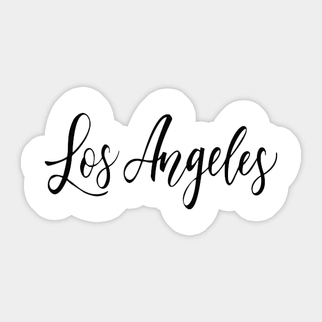 Los Angeles California Sticker by ProjectX23